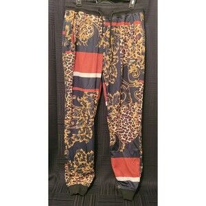 Reason Brand Men's M Joggers Active Wear Pants Drawstring Versace Style